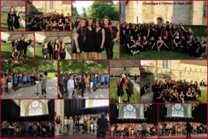 Un grand BRAVO aux 42 choristes pour ce très beau concert à l’Abbaye de l’épau