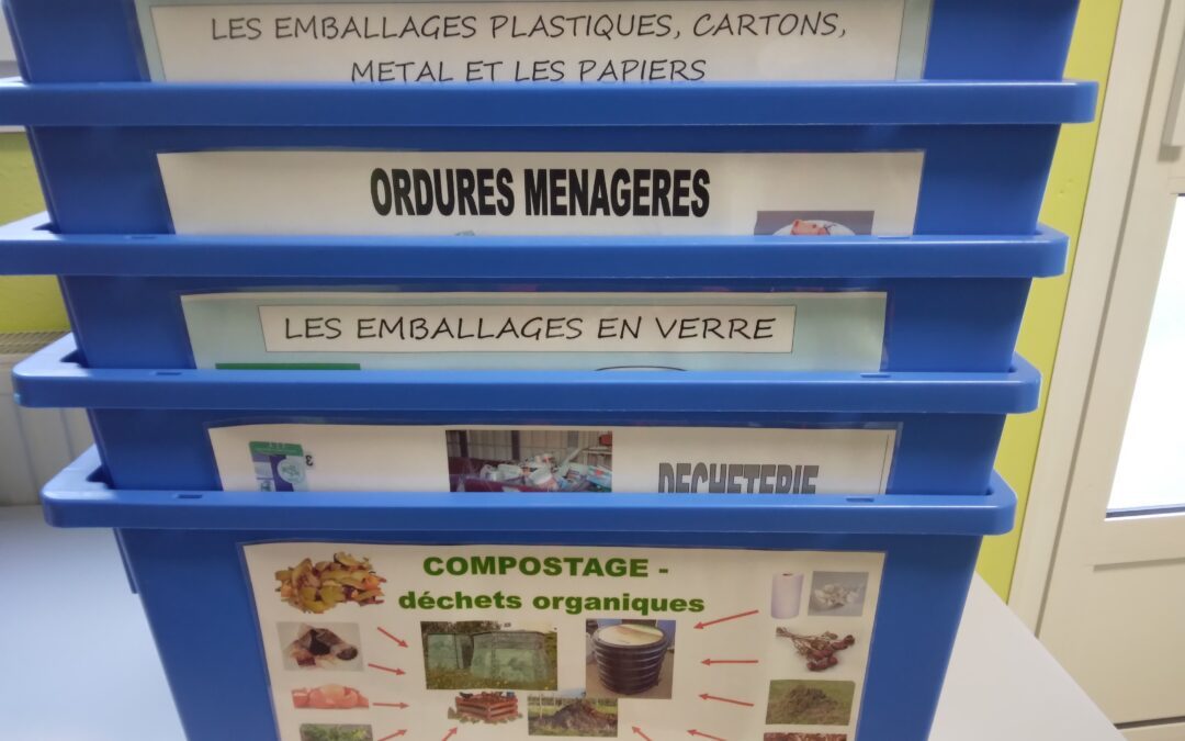 Mardi 21 mars : Intervention sur le tri et le recyclage des déchets auprès des classes de 5ème