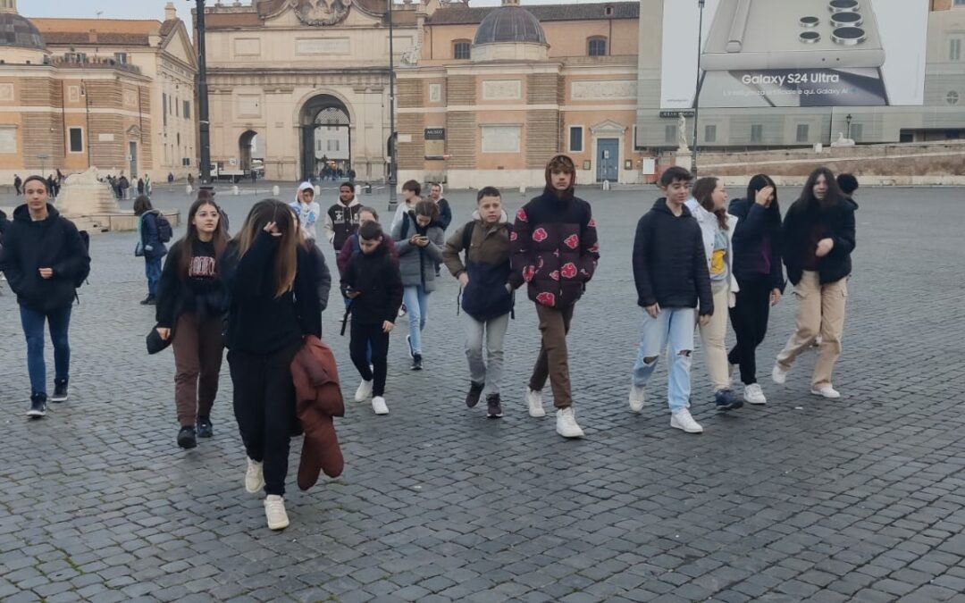 Le groupe des latinistes est bien arrivé à Rome ce matin
